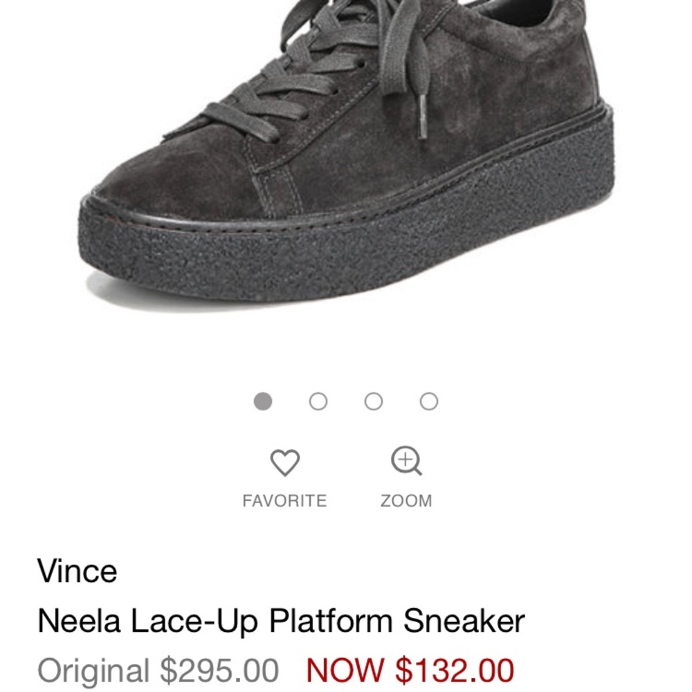 Vince Neela Lace-Up Platform Sneaker